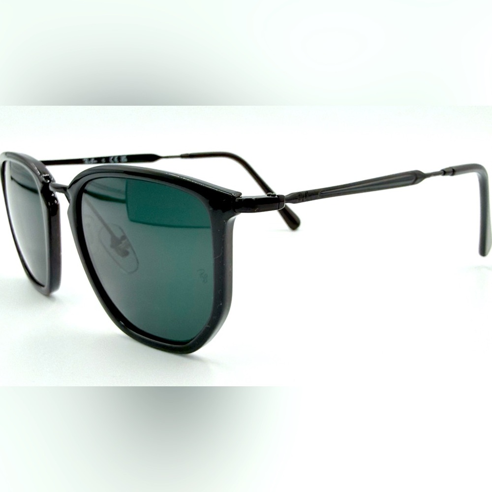 Ray-Ban Black Frame Green Lens Sunglasses - Picture 6 of 10